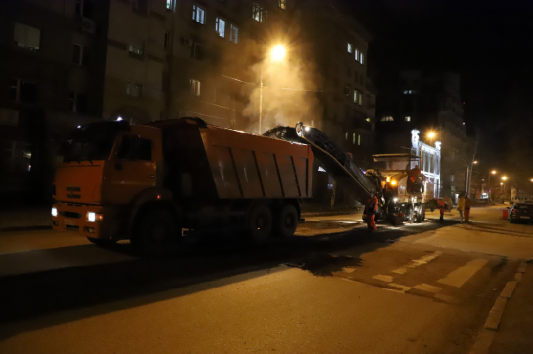 В Самаре начали ремонтировать улицу Садовую